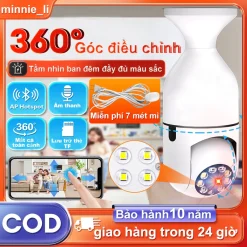 Camera Wifi Thẻ nhớ 2K 128Gb Camera giám sát gia đình Camera WiFi Ngoài Trời Độ Phân Giải QHD