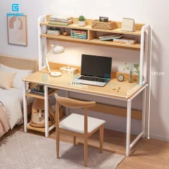 Bàn làm việc lắp ráp dễ dàng gọn nhẹ thông minh, bàn vi tính hoặc bàn học, làm việc khung sắt sơn tĩnh điện chịu lực cao