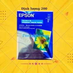 Giấy in ảnh epson a4 -a5 ĐL200 - giấy in ảnh hoa cúc 20 tờ / tập