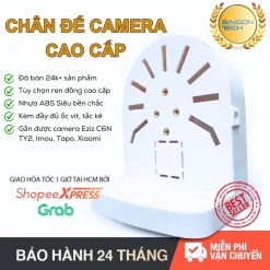 Chân Đế Camera Wifi Ezviz C6N, Imou A22EP, Tapo Đầy Đủ Ốc Vít Đa Năng Gắn Tường, Trần Nhà - Nhựa CLC