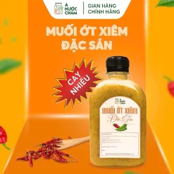Chai Muối chấm đặc sản 3 miền chấm hải sản,chấm thịt nướng,chấm lẩu ngon