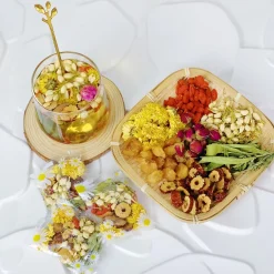 Trà dưỡng nhan, Trà Ngũ Hắc, Trà Gạo Lứt, Trà Chanh Kim Quất Giúp Ngủ Ngon, Đẹp Da, Bổ Máu Và Thanh Lọc Cơ Thể