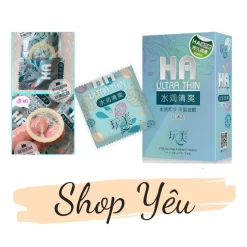 Bao cao su HA 52mm_Hộp 100 chiếc_Hàng nội địa Trung. Sản phẩm nếu không hài lòng hoàn tiền cho khách hàng