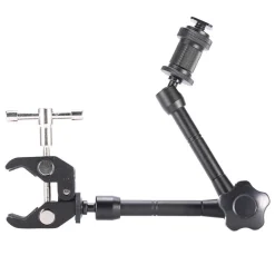 [Hỏa Tốc]Khớp Tay Nối Magic Arm7/11/20 Inch Và Kẹp Càng Cua Kim Loại Xoay 360 Gắn Thiết Bị Quay Phim