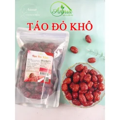 Táo đỏ tân cương sấy khô quả to đỏ đều và đẹp loại 1 ngọt chắc thịt sản phẩm hữu cơ giúp bồi bổ sức khoẻ