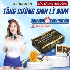 Tăng Cường Sinh Lý Nam Giới STRONG MEN PLUS, Bổ Thận Tráng Dương, An Toàn, Hiệu Quả