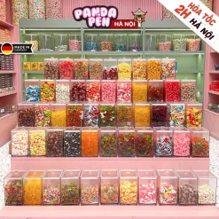 50g Kẹo dẻo Đức - [ ĐẶT TỪ 300GR - Khách TỰ MIX Kẹo ], [ Mỗi phân loại = 50GR ], Kẹo dẻo ăn vặt Panda Pẻn