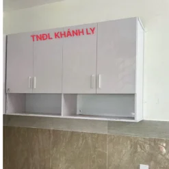 Tủ bếp treo tường nhựa 126x80x31 tủ treo đa năng tủ gia vị (Freeship HCM)🛠️Treo hoàn thiện cho khách