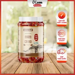 Mắm Cá Rò Đặc Sản Mắm Huế O LOAN Hủ 450gr, Hủ 1kg