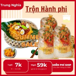 Siêu Phẩm Bánh Tráng Trộn Hành Phi Trung Nghĩa