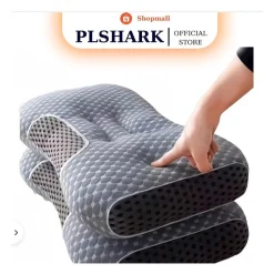 Gối Ngủ - Gối SPA chống đau mỏi cổ vai gáy thiết kế nằm ngửa và nằm nghiêng hạn chế ngáy giúp giấc ngủ ngon [ HÀNG TỐT ]