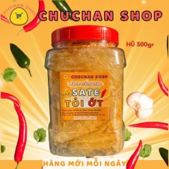 Bánh tráng trộn sate tỏi ớt CHUCHAN