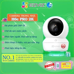 Camera wifi Ezviz H6c H7c PRO 3MP/4MP/5MP chính hãng, đàm thoại, xoay 360