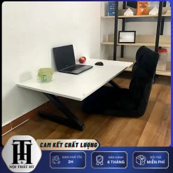 Bàn z bệt , bàn ngồi bệt gấp gọn , đã lắp ráp sẵn , chân bàn có chốt khóa an toàn