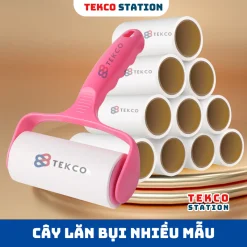 [30 Mẫu] Cây Lăn Bụi Làm Sạch Quần Áo, Ga Giường, Sofa, Lông Chó Mèo - Lõi Lăn Bụi Dự Phòng 60 Lớp