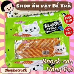 (Combo snack ăn vặt) Snack mèo yêu cá Hằng Đại, miếng cay ăn vặt tuổi thơ