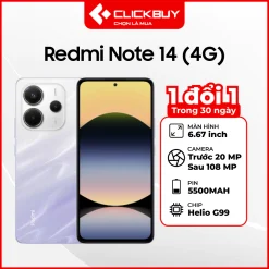 Điện thoại Xiaomi Redmi Note 14 (4G) 6GB 128GB Chính Hãng