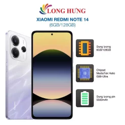 Điện thoại Xiaomi Redmi Note 14 (6GB/128GB) - Hàng chính hãng