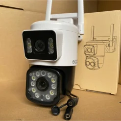 Camera Yoosee 2 Mắt Ngoài Trời Q16D Hình Ảnh Chuẩn HD Sắc Nét - Xoay 4 Chiều Đàm Thoại 2 Chiều Theo Dõi Chuyển Động