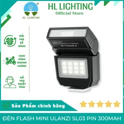 Đèn Flash Mini Ulanzi SL03 Pin 300mAh GN8 CRI95 Type‑C HL Lighting