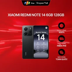 [Chỉ GH tận nơi] Điện Thoại Xiaomi Redmi Note 14 6GB 128GB, Bảo hành 18 tháng