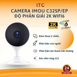 Camera ip wifi không dây imou c32ep C22ep 3M 2K Full HD 2.0M góc siêu rộng đàm thoại 2 chiều
