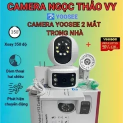 CAMERA IP YOOSEE 360, QUAN SÁT RÕ NGÀY VÀ ĐÊM, Hình ảnh sắc nét, Camera Yoosee IP Wifi HD1080