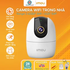 Camera IMOU Wifi A22EP 2MP, A32EP 3MP, A42P 4MP xoay 360 độ đàm thoại 2 chiều - TRANGIATELECOM