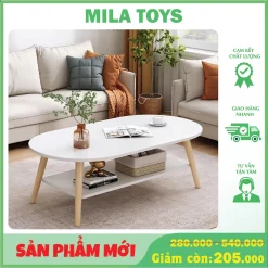Bàn trà sofa, bàn trà phòng khách (Bàn gỗ lắp ráp, bàn decor)