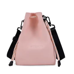 [SẴN] Túi dây rút đựng máy ảnh Fuji, Sony, Canon Cao Cấp da PU, Túi lót nỉ in Logo có quai đeo