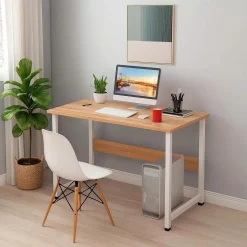 Bàn Học Nhỏ Gọn 80x40cm – Bàn Làm Việc, Bàn Laptop Dễ Lắp Ráp Gỗ MDF Phủ Melamine Chống Ẩm Bo 4 Góc | Mã U0108