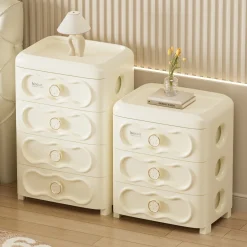 💖COD tủ nhựa duy tân💖Kem màu vàng tủ quần áo mini 41cm tủ đựng đồ Xinh đẹp tủ quần áo trẻ em/tủ nhựa đựng quần áo