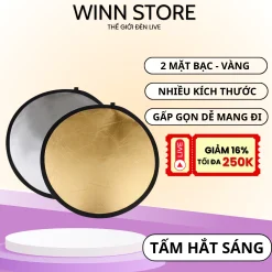Tấm hắt sáng-Tấm tản ánh sáng hỗ trợ studio chụp hình quay phim đủ size chuyên nghiệp -BH 12TH