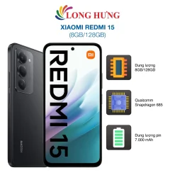 Điện thoại Xiaomi Redmi 15 (8GB/128GB) - Hàng chính hãng