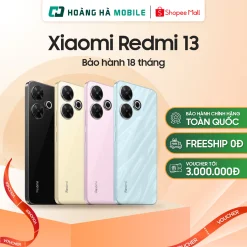 Điện thoại di động Xiaomi Redmi 15 5G 8GB/256GB / Redmi 13 6GB/128GB Chính hãng bảo hành 18 tháng