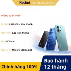 📱 Điện Thoại Xiaomi Redmi 15C 8GB/256GB – Màn Hình Rộng | Hiệu Năng Mượt | Pin Trâu 5000mAh