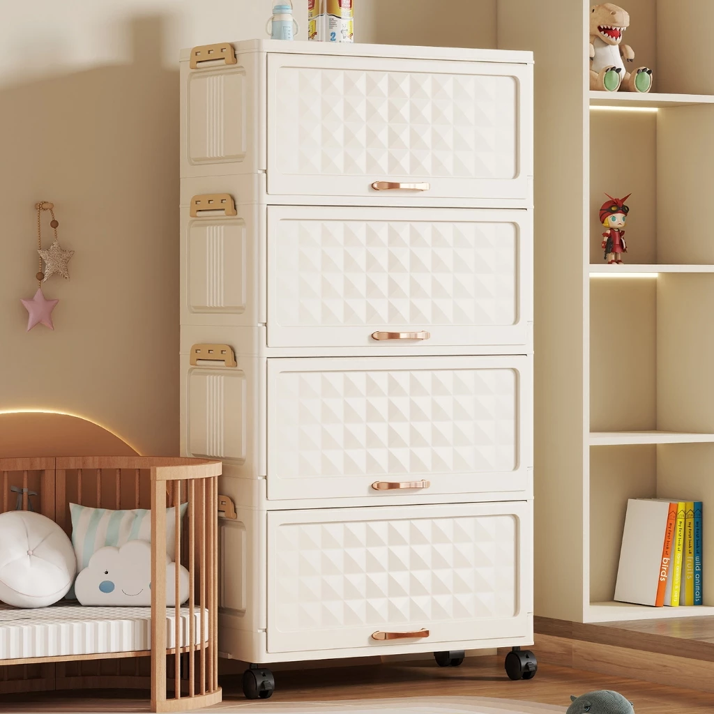 ✨tủ nhựa đựng quần áo✨48-58cm tủ đựng đồ ăn nhựa việt nhật 3-6tầng tủ quần áo người lớn Có bánh xe tủ nhựa duy tân