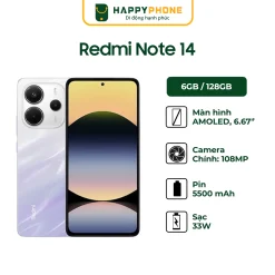 Điện Thoại Xiaomi Redmi Note 14 - Hàng Chính Hãng