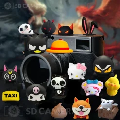 Nắp đậy Flash Ác Qủy, Thiên thần cute Dành Cho Máy Ảnh Canon Nikon Sony Fuijflim Nắp Che Chân Đèn Flash Hotshoe cao cấp