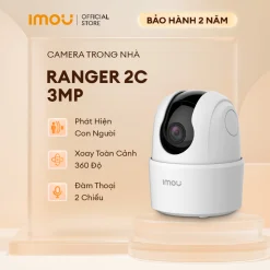 Camera Wifi trong nhà Imou Ranger 2C (3MP) I IPC-TA32CP I Đàm thoại hai chiều I Xoay 360