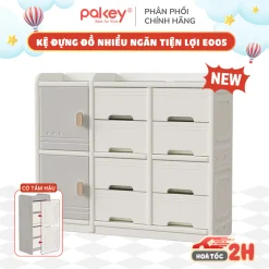 [CÓ TẤM HẬU] Tủ Đựng Đồ Cho Bé Mẫu Mới 2026, Kệ Tủ Đa Năng Cao Cấp Dày Dăn Nhựa Nguyên Sinh An Toàn, Bảo Hành 1 Năm
