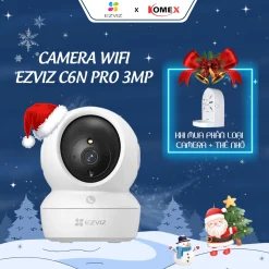 Camera Wifi Trong Nhà EZVIZ C6N Pro H6C Pro C6N G1 H1C 3MP 5MP 8MP 2K 3K 4K Đàm Thoại 2 Chiều Xoay 360 Độ