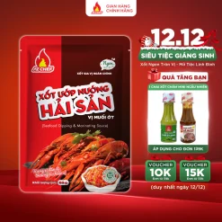 Sốt Ướp Nướng Hải Sản 60g AZ CHEF - Chấm, ướp nướng các món hải sản - Cay tê đậm đà