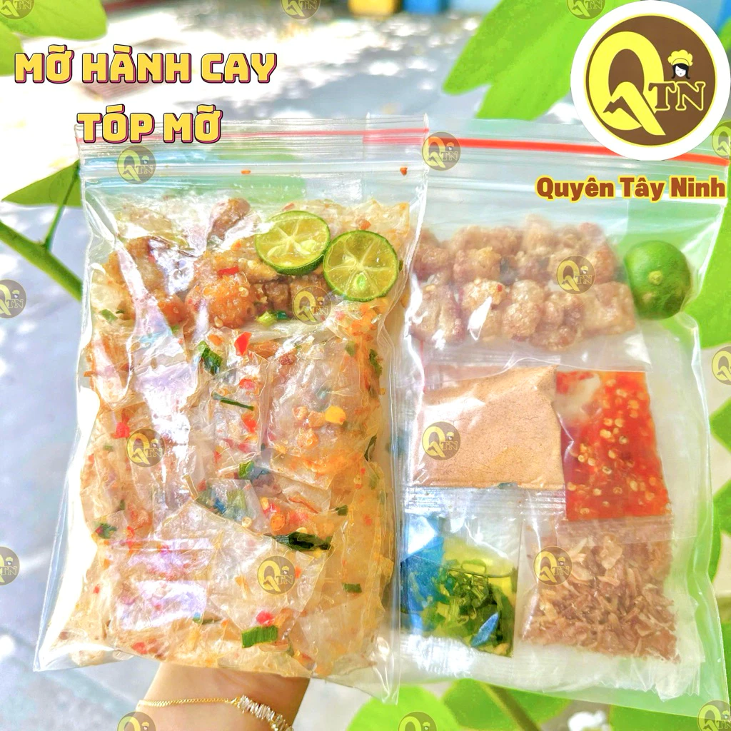 2 Bịch Bánh tráng Phơi Sương Dẻo Sate-Hành Phi-Hành Lá Muối Nhuyễn Siêu cay Bánh Tráng Quyên Tây Ninh
