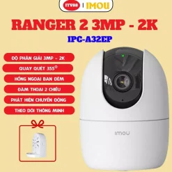 (TẶNG CHÂN ĐẾ) CAMERA IMOU A32 CHÍNH HÃNG I ĐÀM THOẠI 2 CHIỀU I XOAY 360 I BẢO HÀNH 2 NĂM