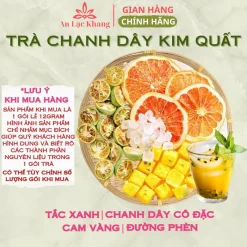Trà Chanh Dây Kim Quất Dextox Thanh Nhiệt Cơ Thể (Gói Lẻ Dùng Thử)