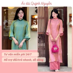 [SẴN HÀNG] Áo dài cách tân XUÂN THÌ, áo dài tết 2026 dáng suông cổ ngọc tay loe lụa tằm, nhăn tự nhiên MÃ CT07