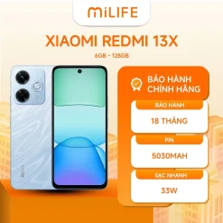 Điện Thoại Xiaomi Redmi 13X 6GB 128GB Chính Hãng BH 18 Tháng