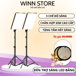 Đèn Led Livestream RL28/RL24/RL19/RL16 - Trợ Sáng Livestream, Quay Video, Chụp Ảnh Studio Chuyên Nghiệp