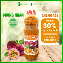 [Sinh Tố Trái Cây] Vina Mứt 1000 ml - Chuyên Dùng Pha Chế Trà Sữa, Trà Trái Cây, Sinh Tố, Sữa Chua, Panna Cotta,...